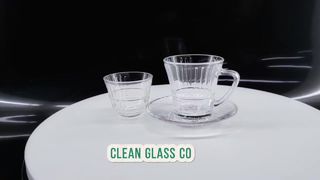 Elegant Glass Tea Cups Premium Lead Free Drinkware Set
