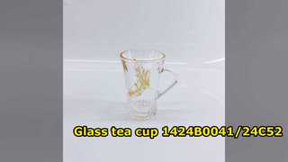 Glass tea cup 1424B0041/24C52
