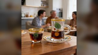 Glass tea cup 1470B/25C24 