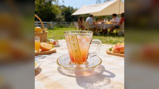 Glass tea cup 1471B/23Q71