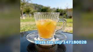 Glass tea cup 1471B0028