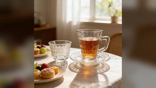 Glass tea cup 1471B0029